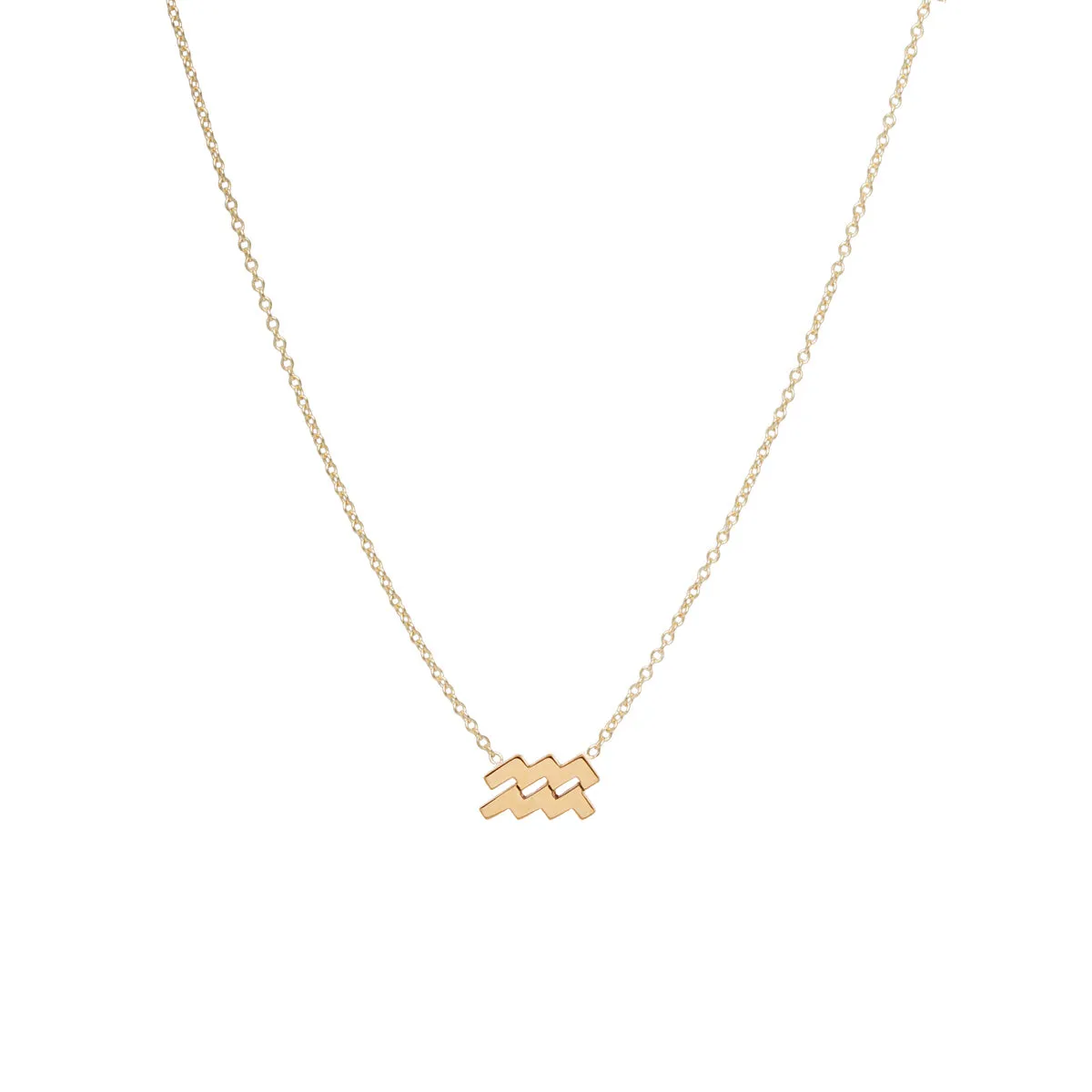 14k Midi Bitty Zodiac Necklace