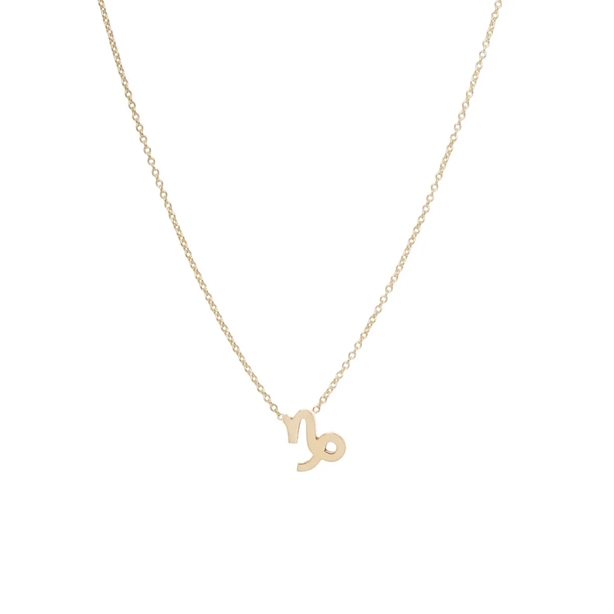 14k Midi Bitty Zodiac Necklace