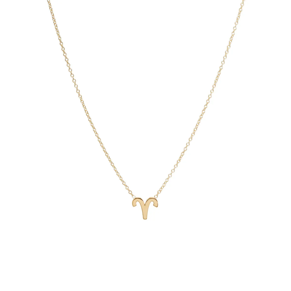 14k Midi Bitty Zodiac Necklace