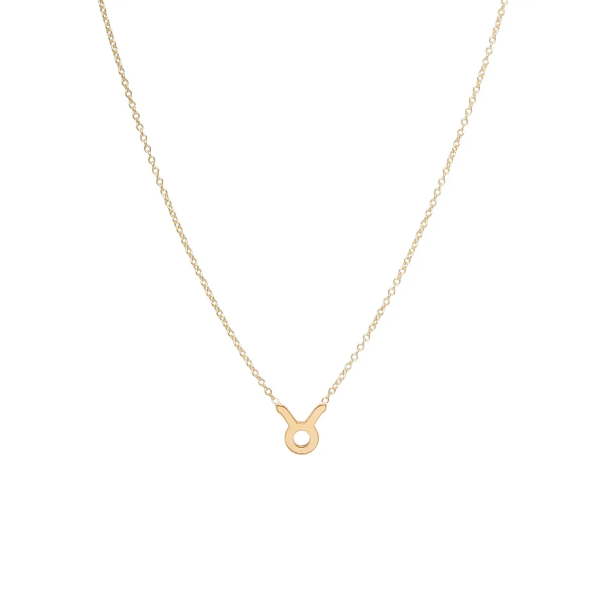 14k Midi Bitty Zodiac Necklace