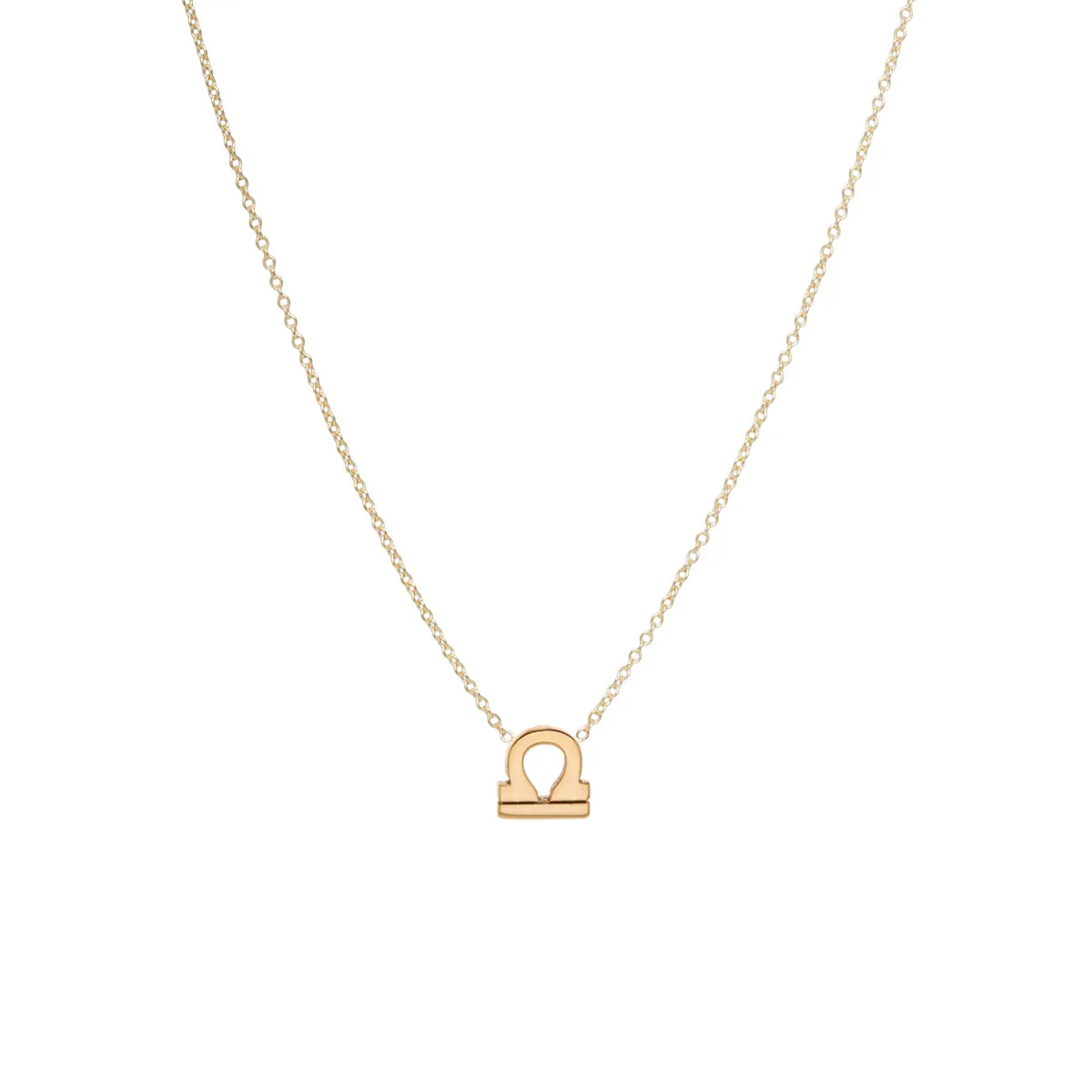 14k Midi Bitty Zodiac Necklace