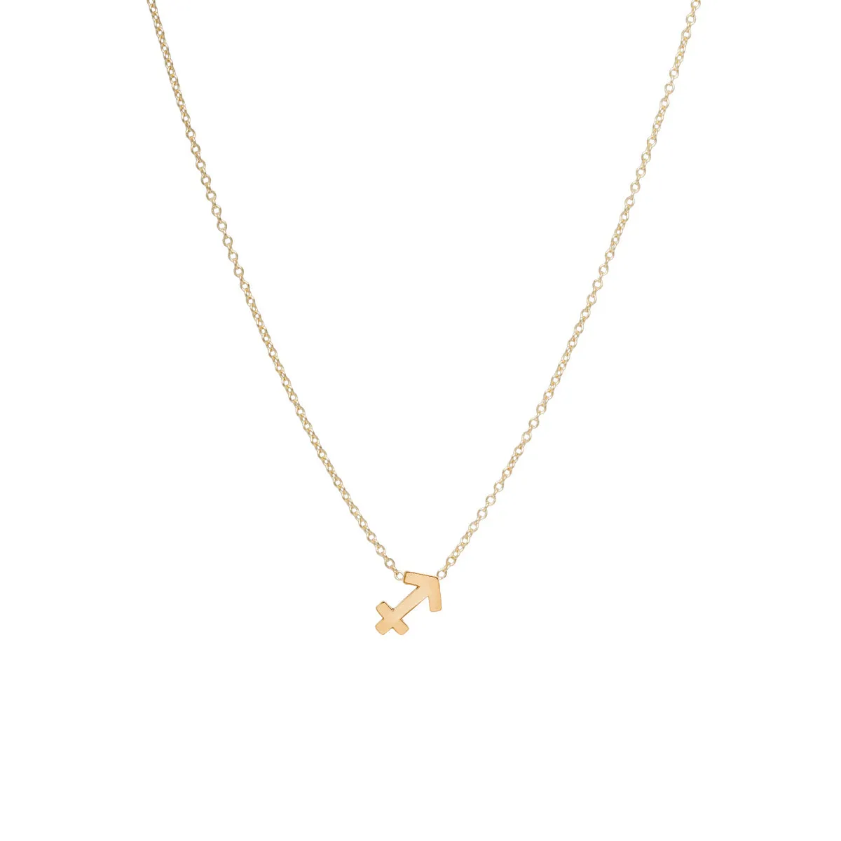 14k Midi Bitty Zodiac Necklace