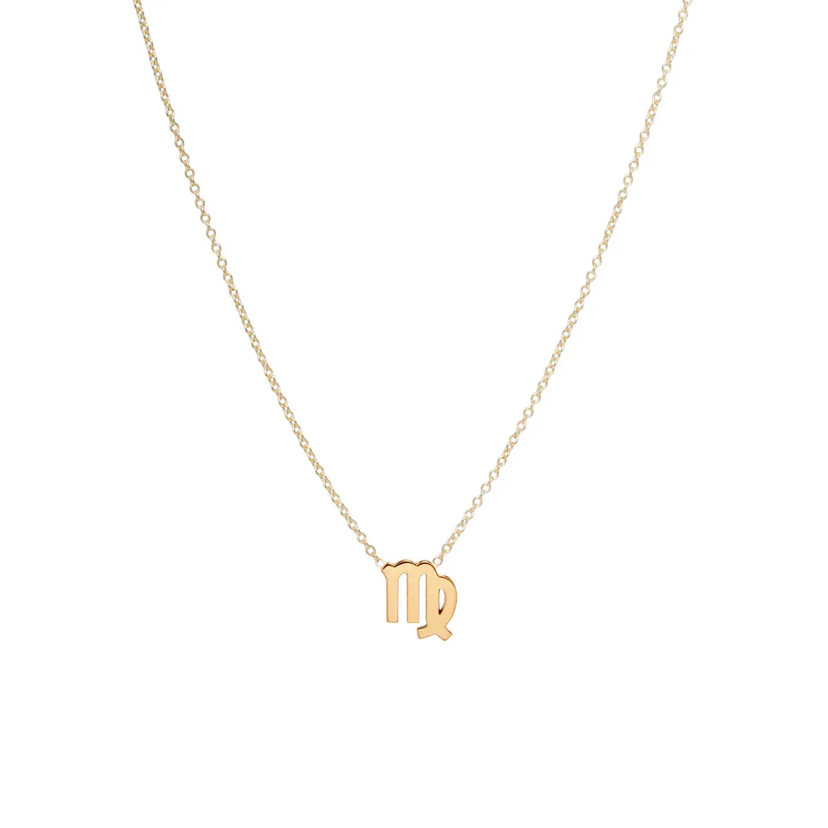 14k Midi Bitty Zodiac Necklace