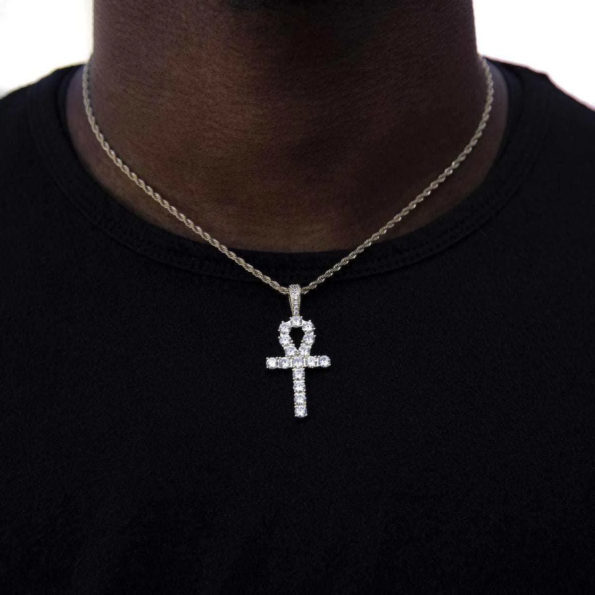 18k Vermeil Ankh Cross