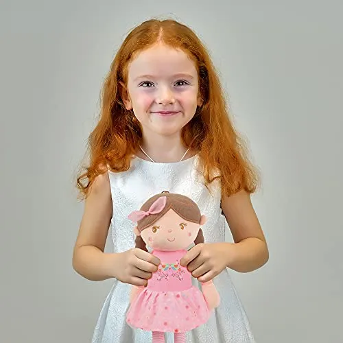 20"  Pink Olivia Stuffed Rag Doll (89150PINK)