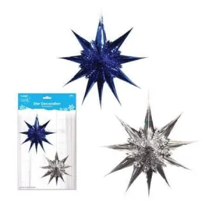 24" 3D Star with Die Cut Design