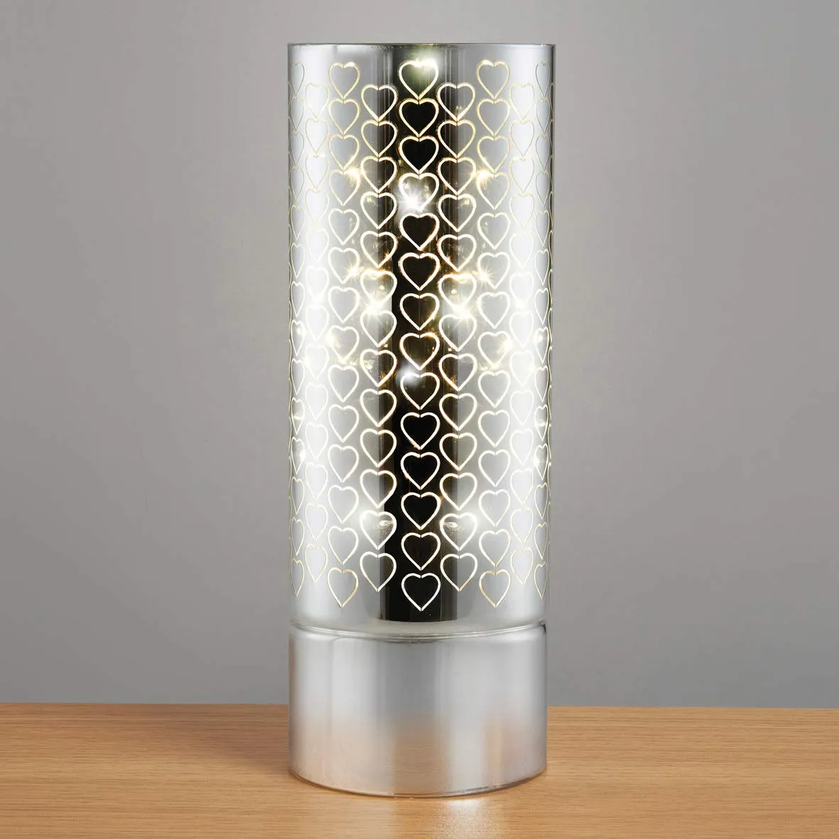 Anika LED Tube Lamp | Stylish Design | Timer Function | Warm White LED (Heart)