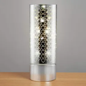 Anika LED Tube Lamp | Stylish Design | Timer Function | Warm White LED (Heart)