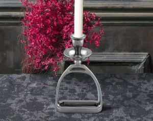 Arthur Court - Equestrian Stirrup Candlestick