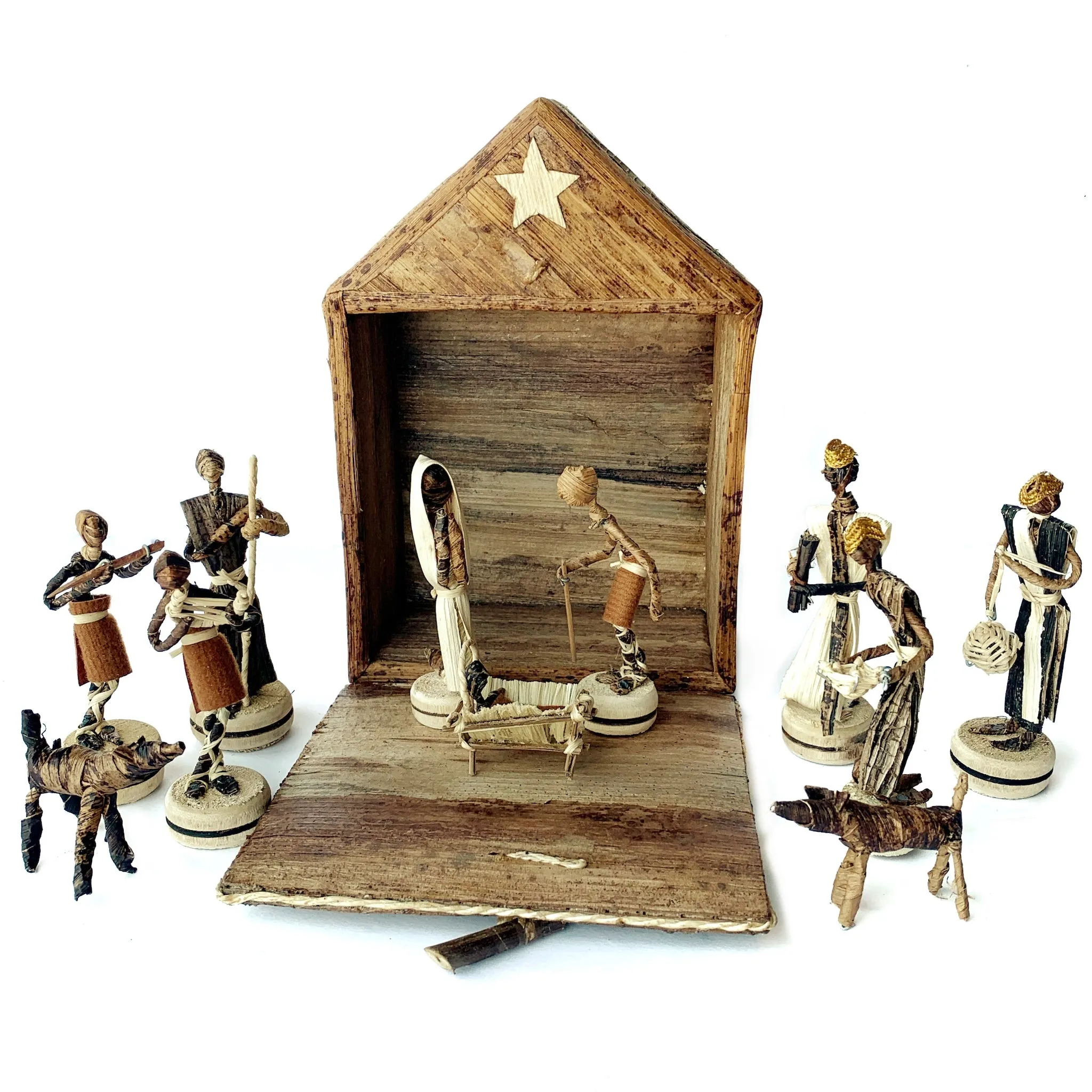 Banana Fiber Nativity Box Set