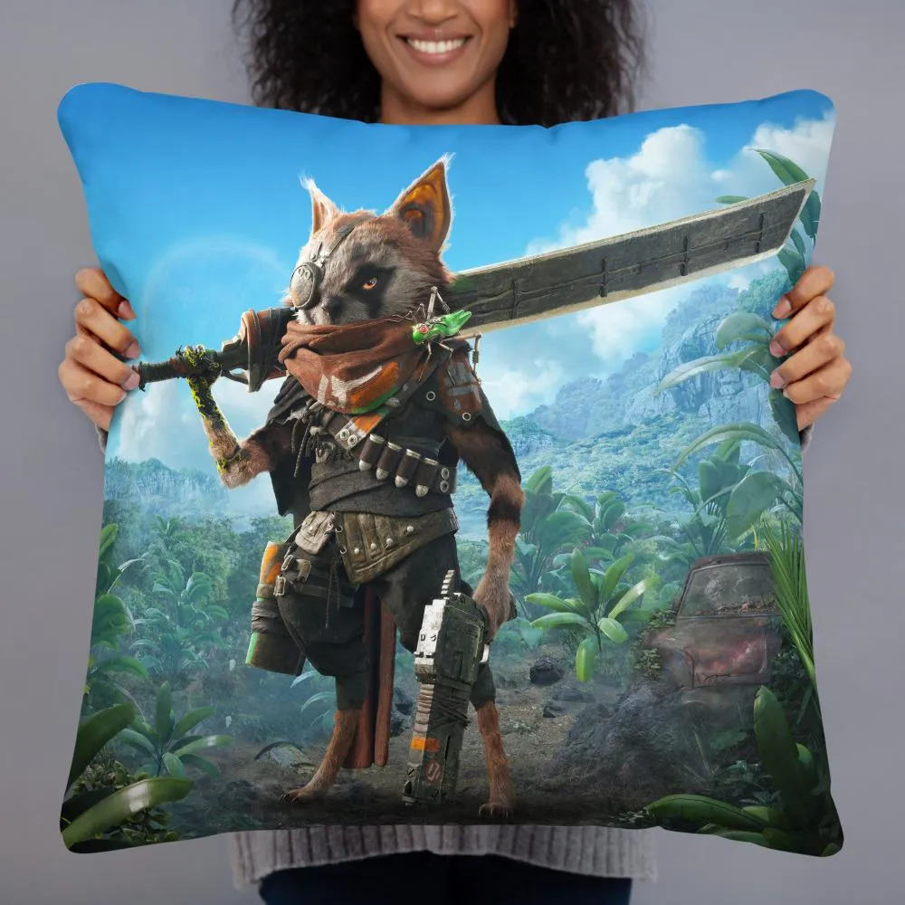 Biomutant Hero Pillow