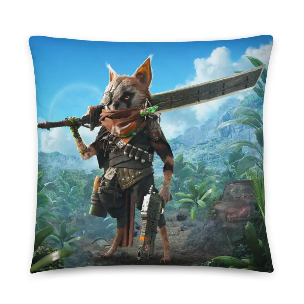 Biomutant Hero Pillow