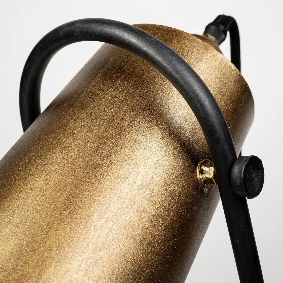 Brent Table Lamp Gold/Black Metal