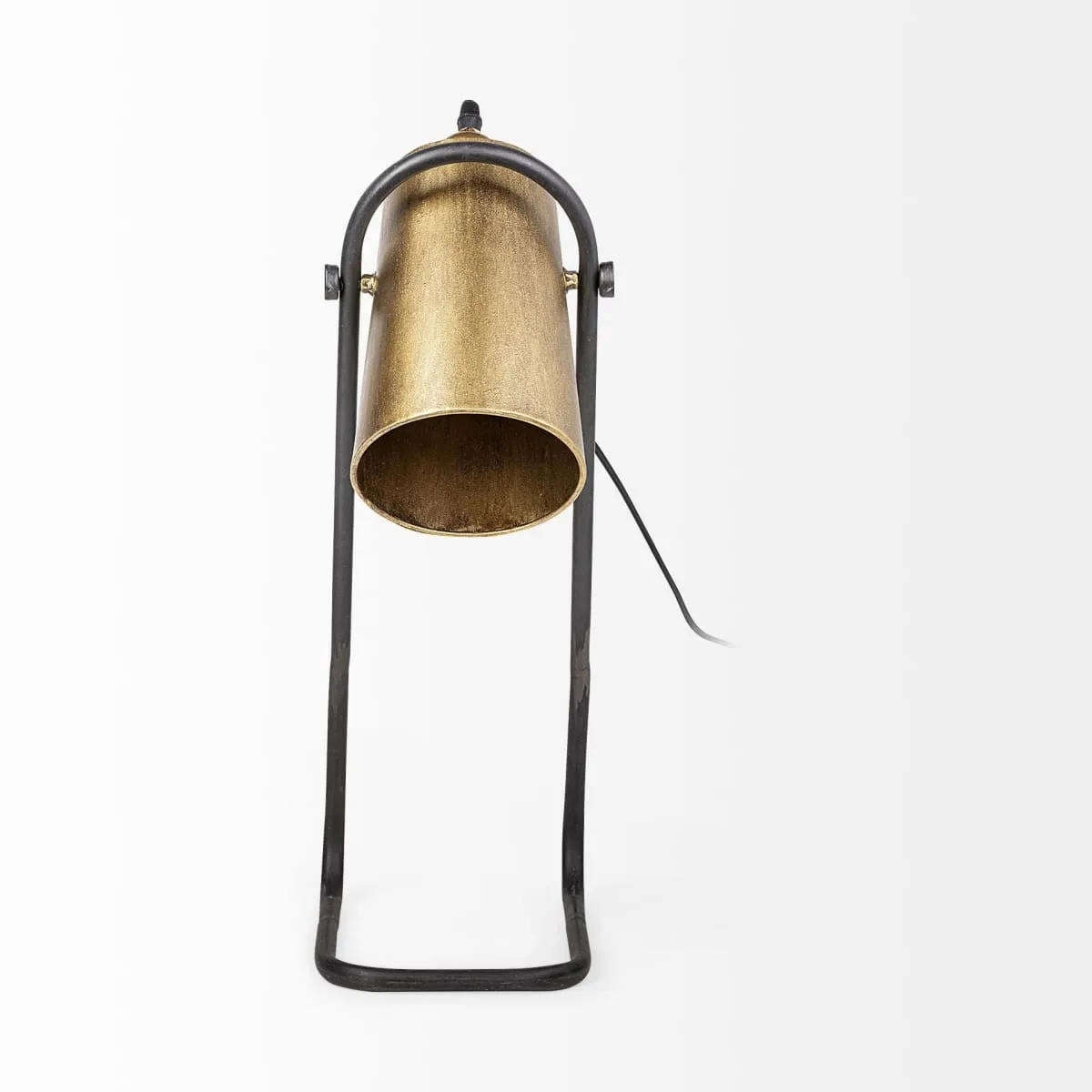 Brent Table Lamp Gold/Black Metal