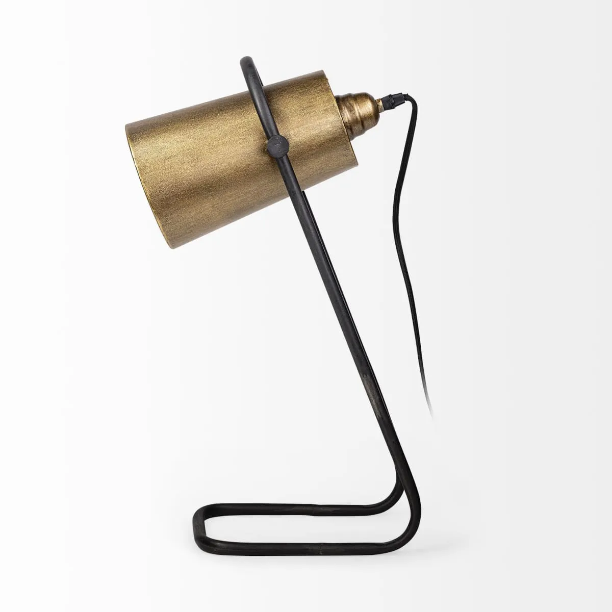 Brent Table Lamp Gold/Black Metal