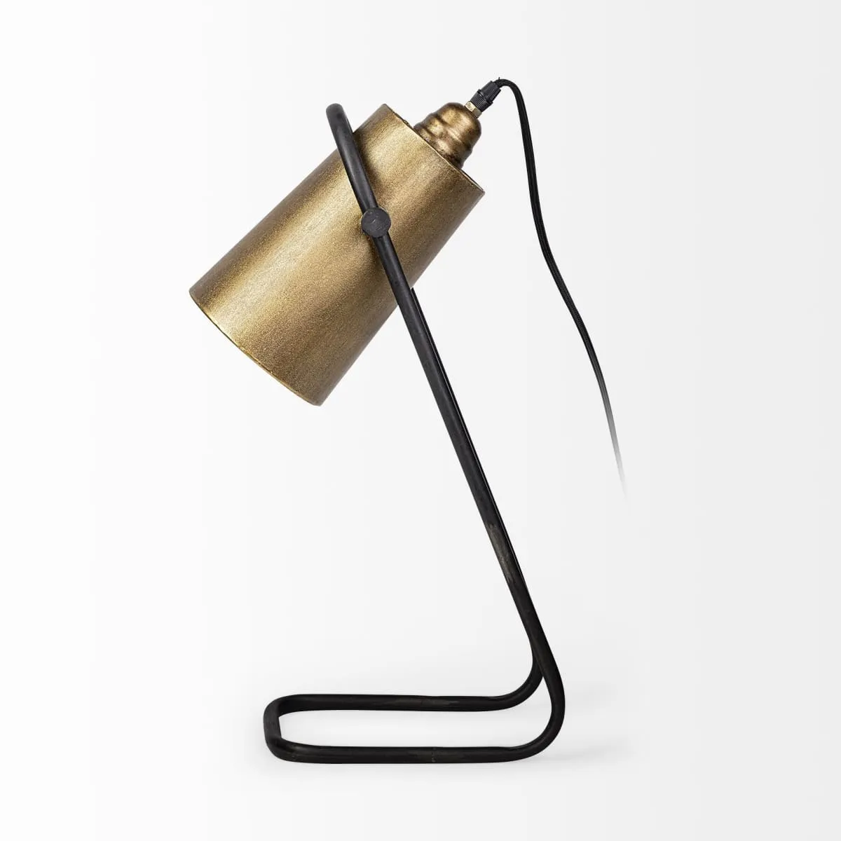 Brent Table Lamp Gold/Black Metal