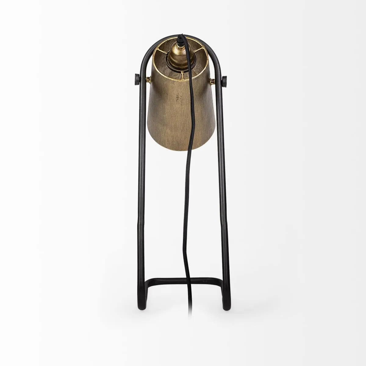 Brent Table Lamp Gold/Black Metal