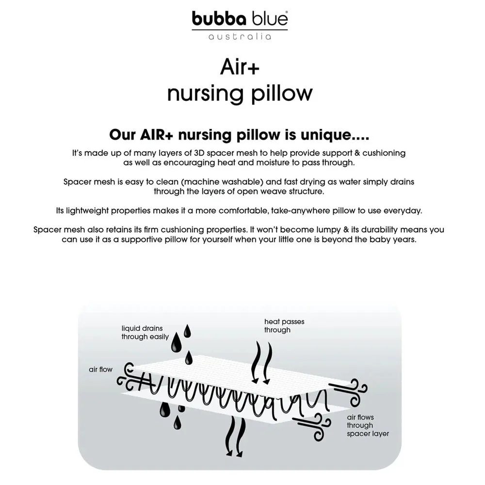 Bubba Blue Nordic Nursing Pillow Sand