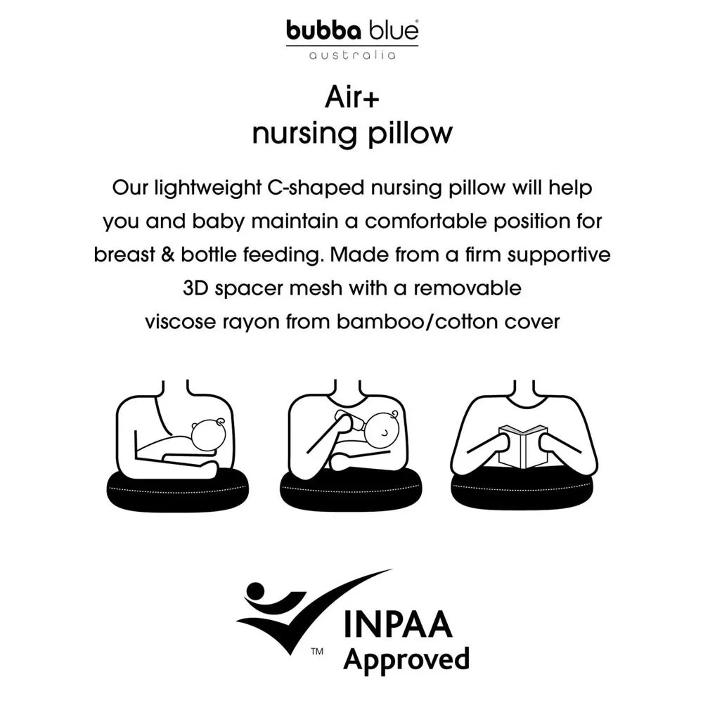 Bubba Blue Nordic Nursing Pillow Sky