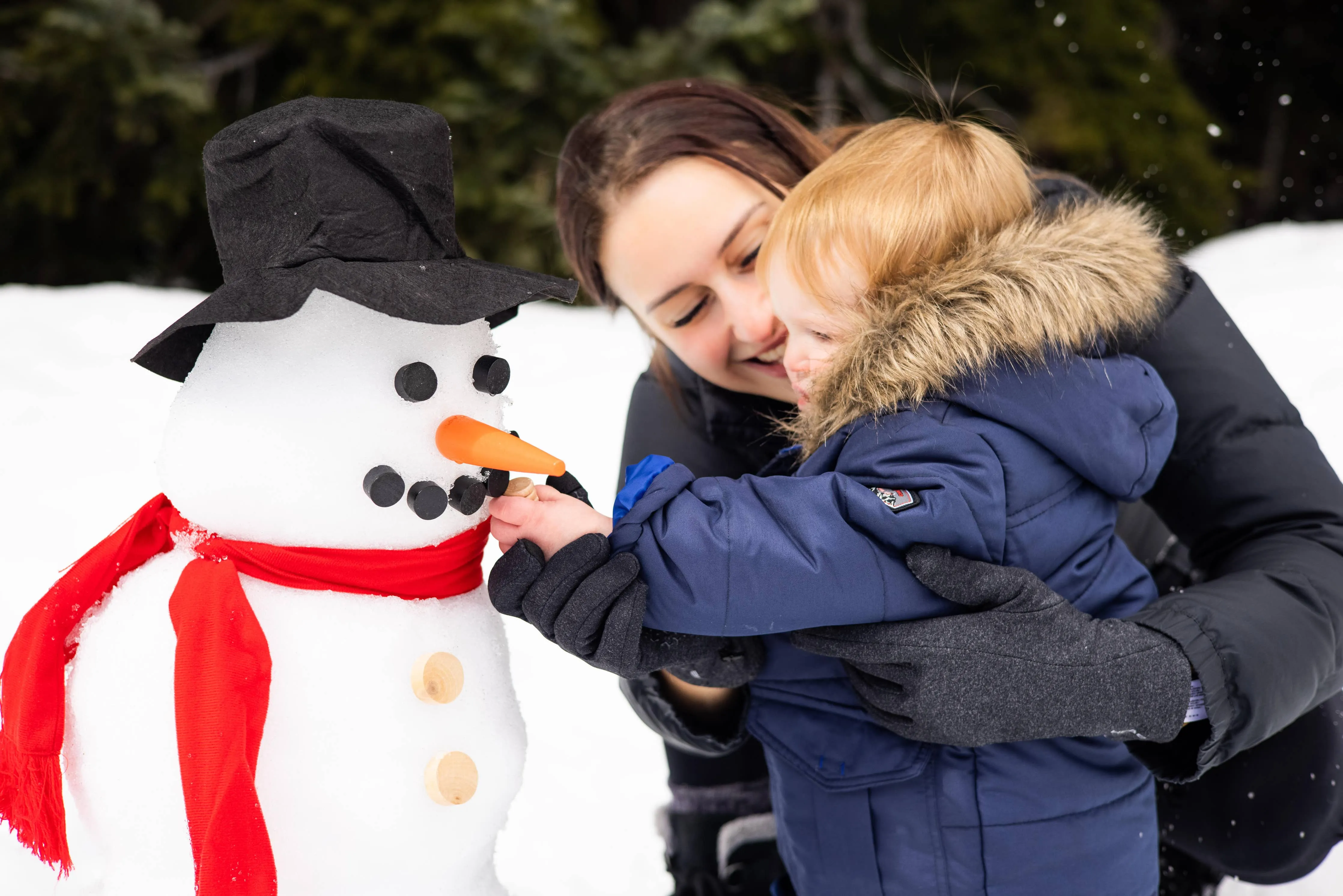 Build Your Own Snowman Christmas & Holiday Kit, DIY Kit