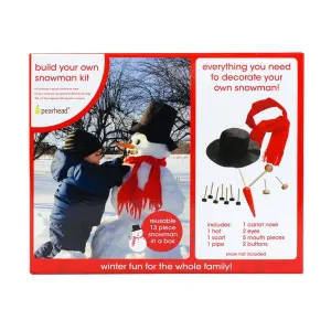 Build Your Own Snowman Christmas & Holiday Kit, DIY Kit