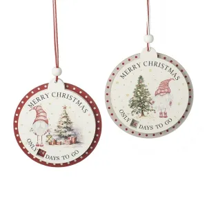 Christmas Countdown Hanging Decoration