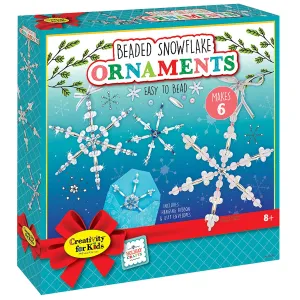 Creativity for Kids Beaded Snowflakes Ornaments sets