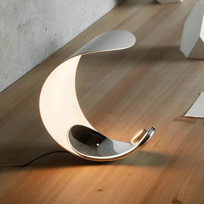 Crescent Moonlight Reading Desk Lamp