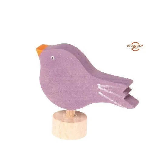 Deco Sitting Bird