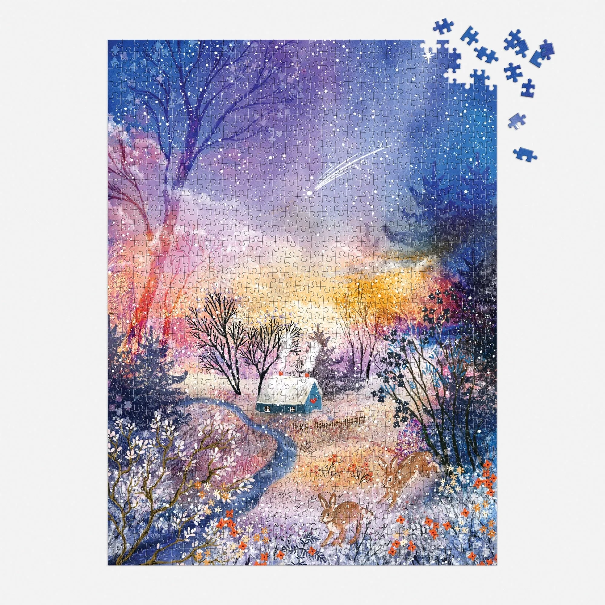 Enchanted Snowfall 1000 Piece Puzzle