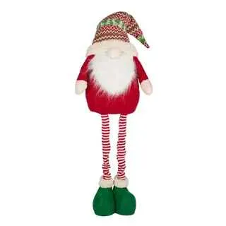 Extendable Legs Santa Decoration