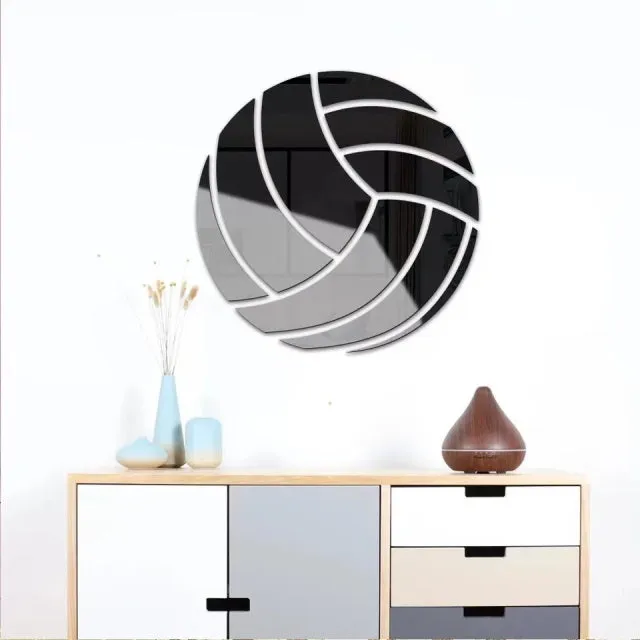 Football Soccer Ball Acrylic Mirror