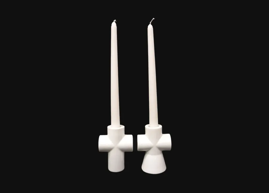 Gideon Dagan, Adam & Eve Candle Holders