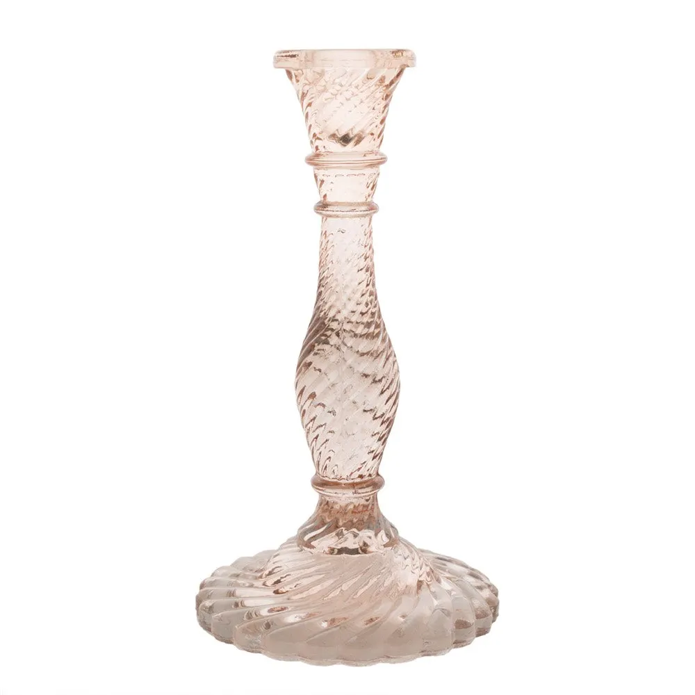 Glass Candlestick Twist