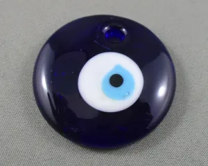 Glass Evil Eye Lampwork Pendant Various Sizes