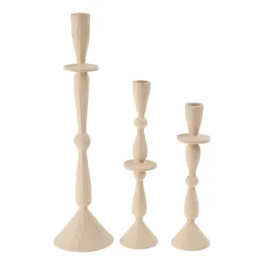 Imani Candle Holder - Cream