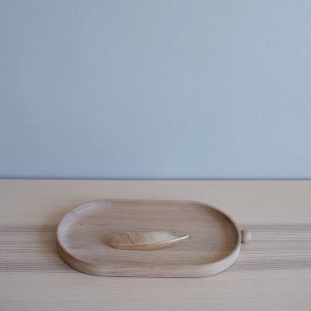 Inka Oak Wood Tray