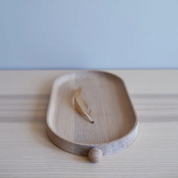 Inka Oak Wood Tray