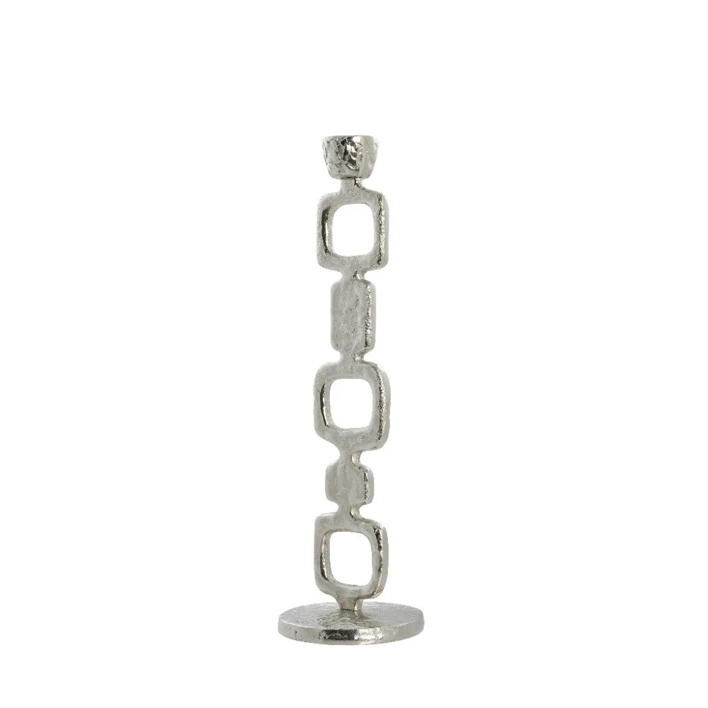 Lavillia candlestick H40.5 cm. silver