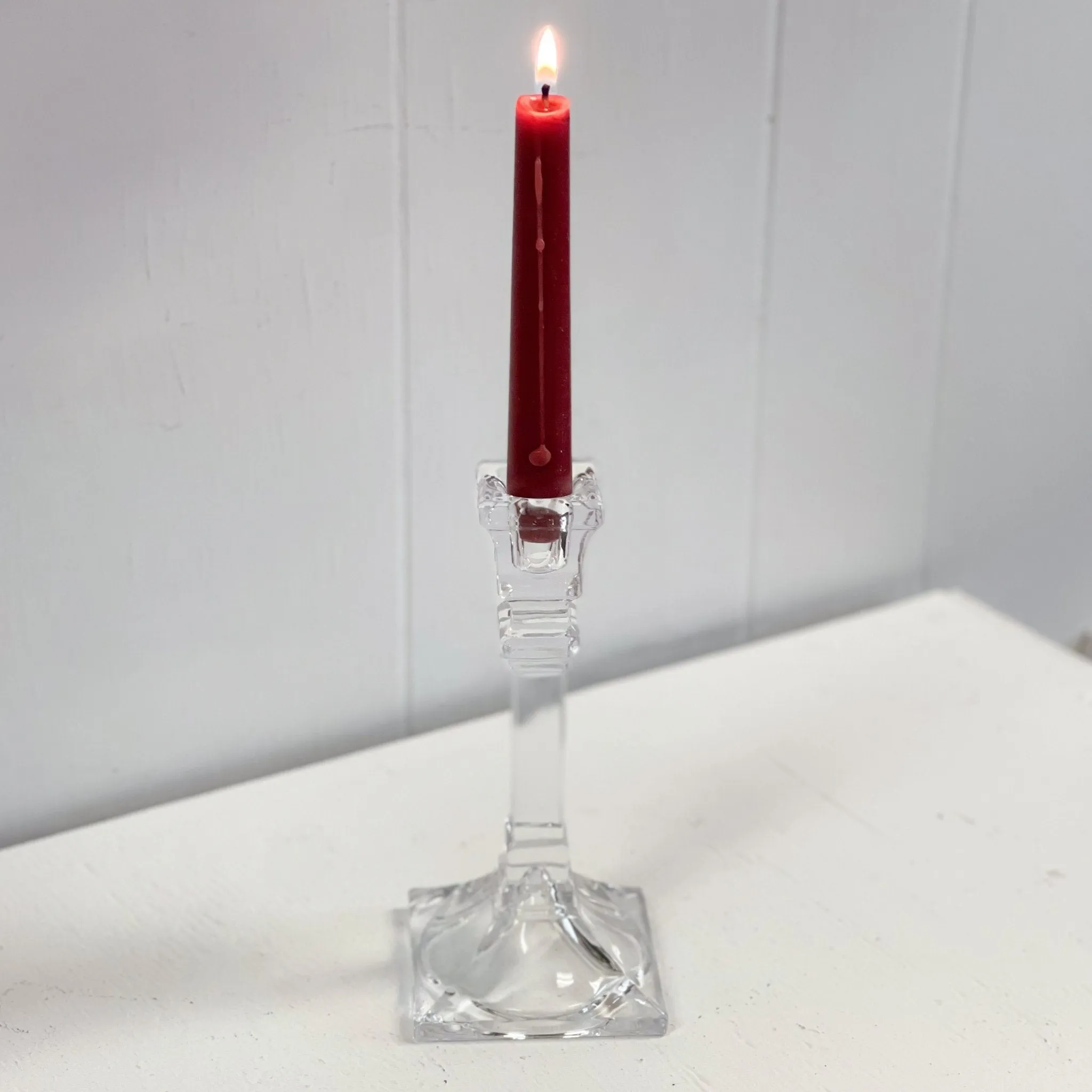 Lead Crystal Candlestick Holder - The Toscany Collection