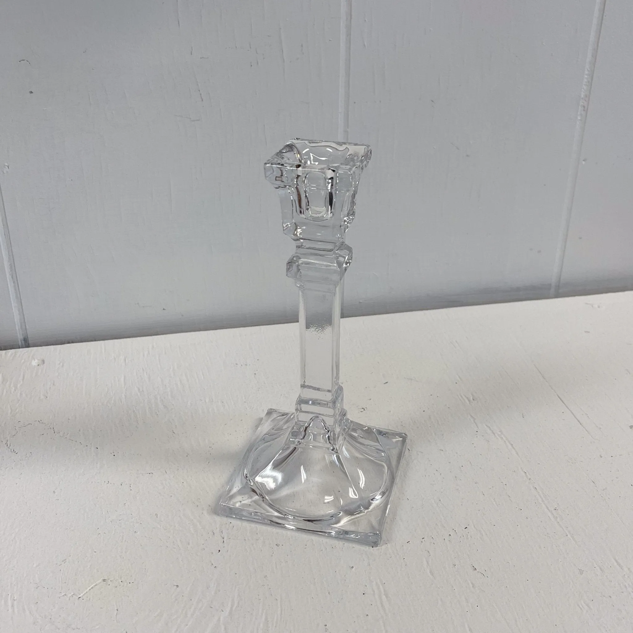 Lead Crystal Candlestick Holder - The Toscany Collection