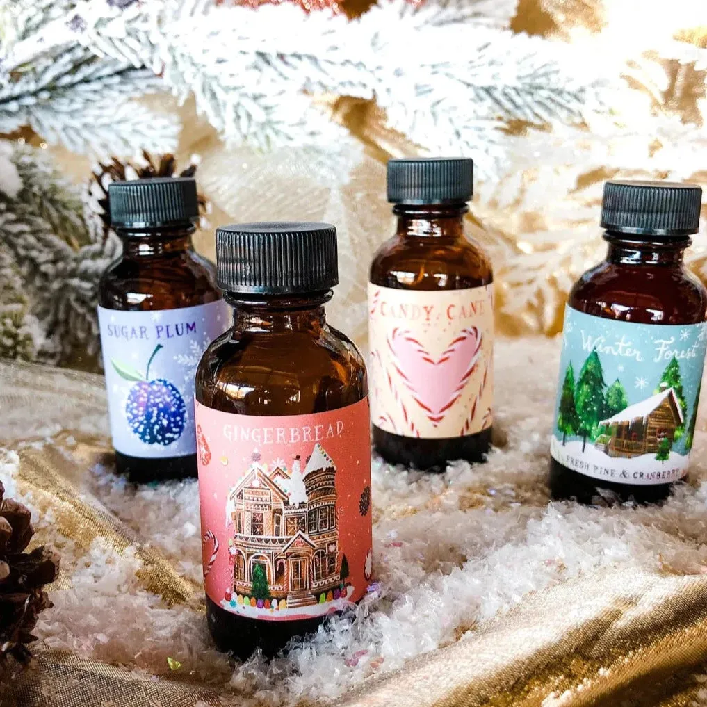 Meadowland Simple Syrups Sampler Set: Winter