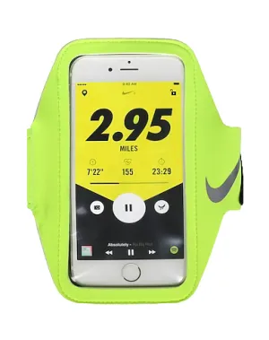 Nike Lean Arm Band Plus arm phone holder N00012867190S fluorescent yellow