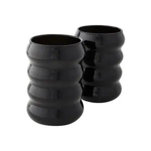 Opaque Ripple Cup Set