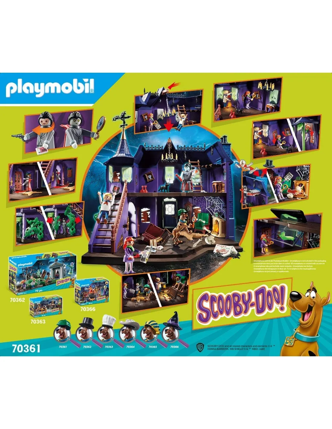 Playmobil 70361 Scooby-Doo Adventure In The Mystery Mansion