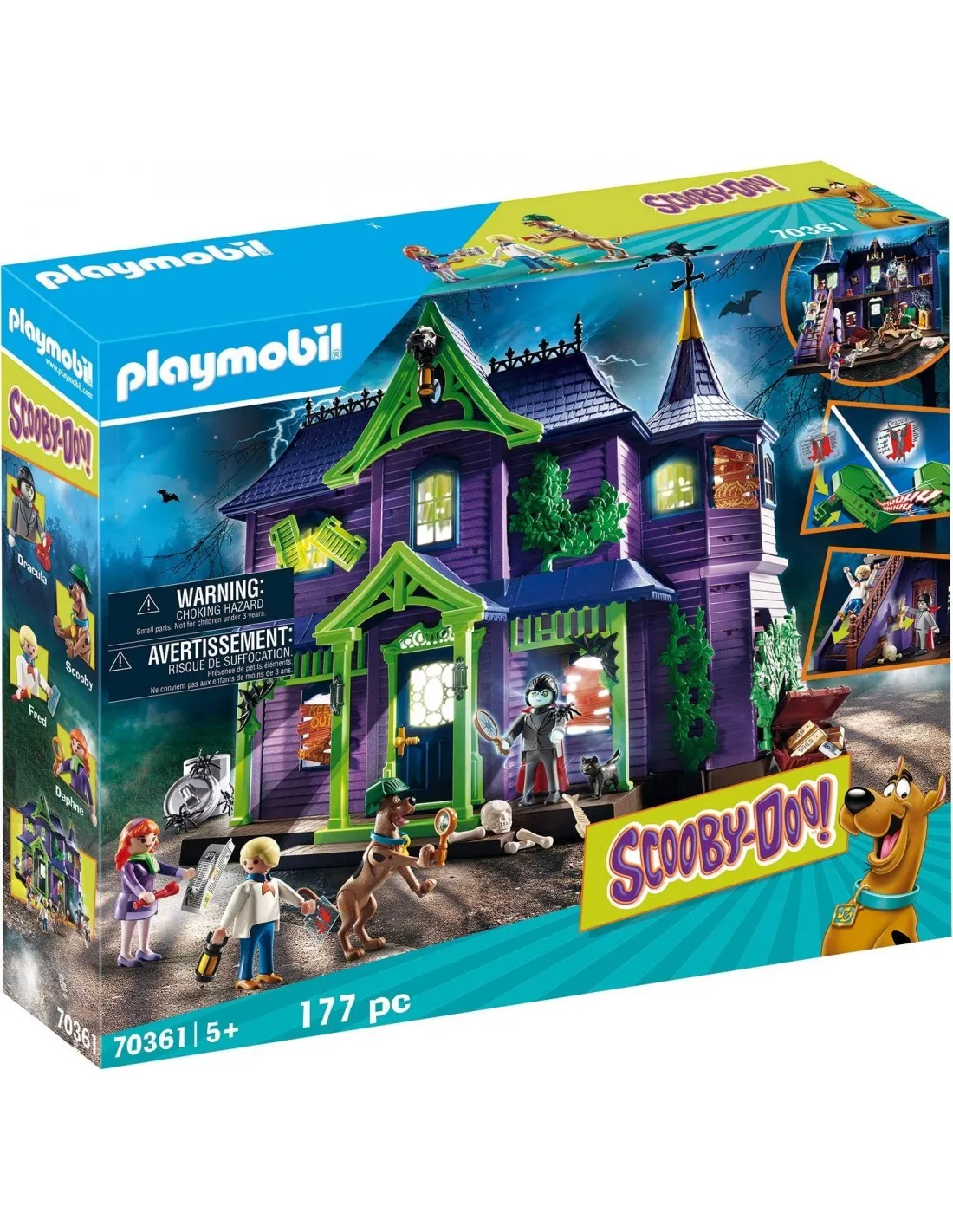 Playmobil 70361 Scooby-Doo Adventure In The Mystery Mansion