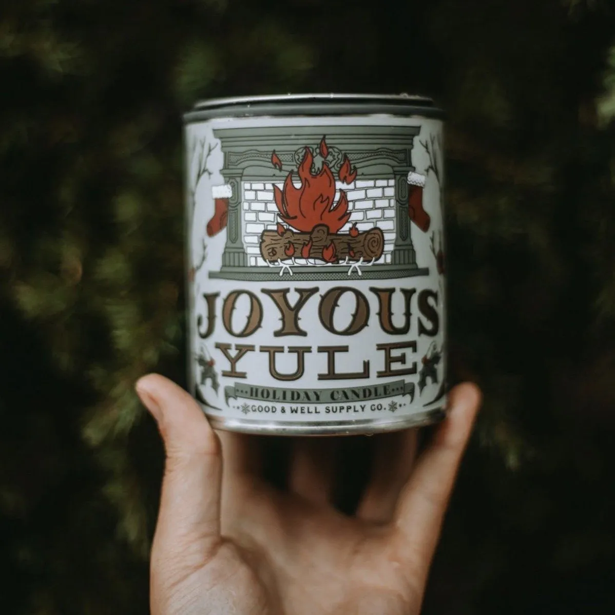 Seasons Greetings Holiday Candle Collection - Joyous Yule