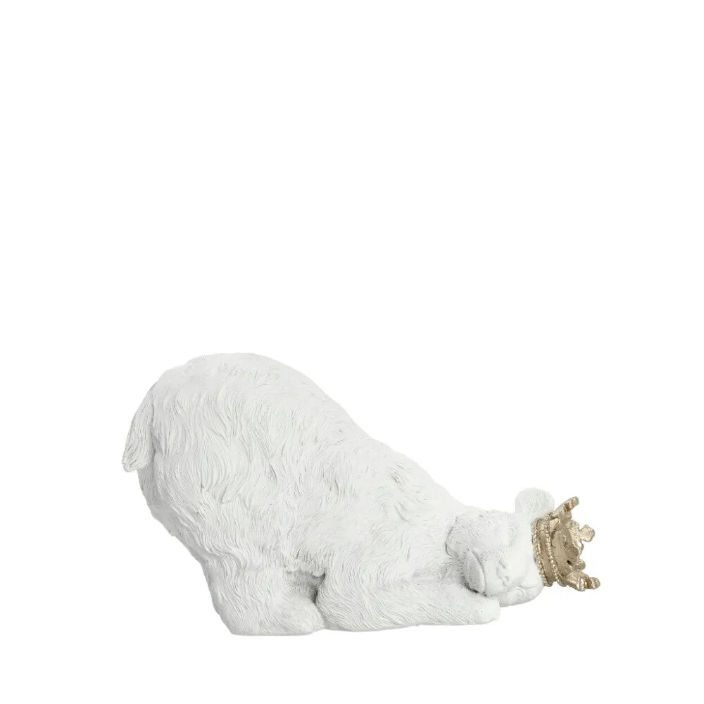 Sebina Royal Ice Bear H11.5 cm. white