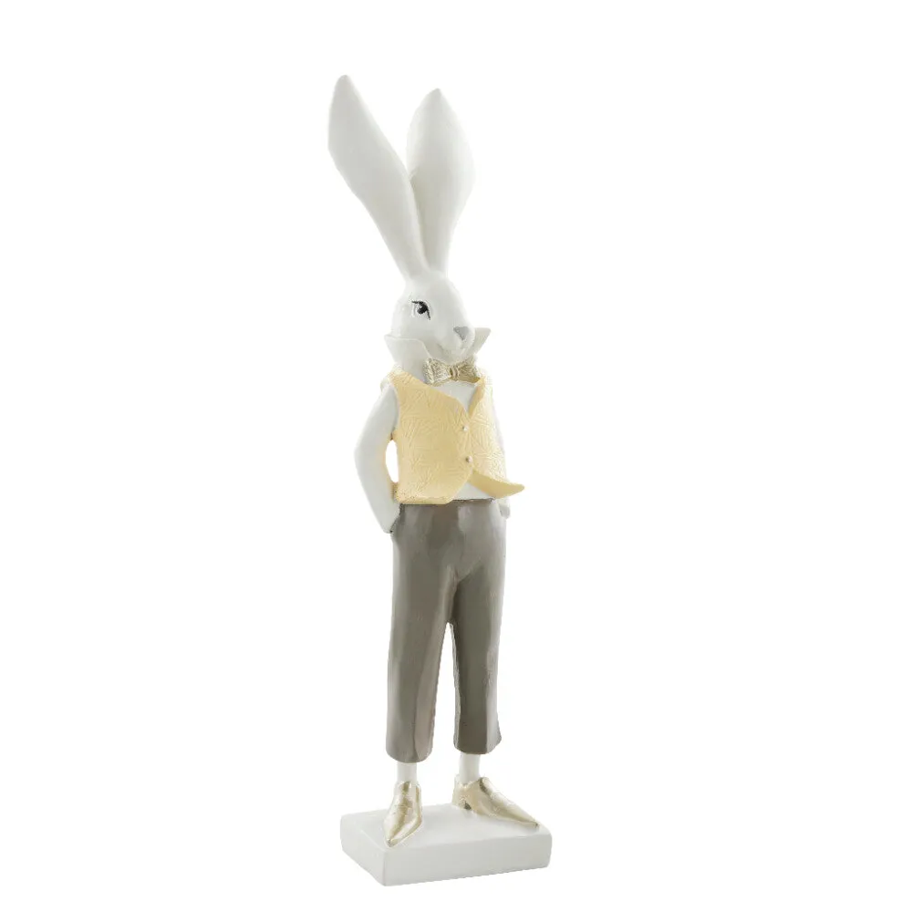 Sevia Easter Bunny figurine 36.5 cm yellow man