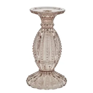 Silva candlestick H19 cm. bark